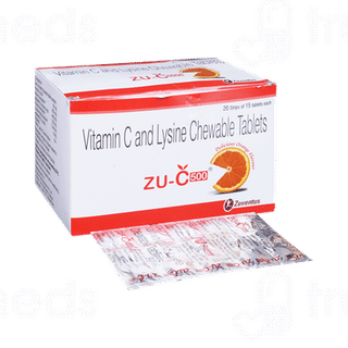 Zu C 500 Chewable Tablet 15