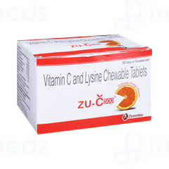 Zu C 500 Chewable Tablet 15