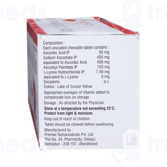 Zu C 500 Chewable Tablet 15