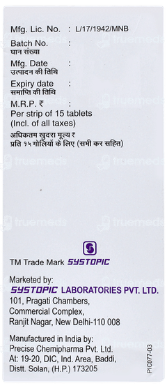 Tenefit M Tablet 15 Tenefit M Tablet 15