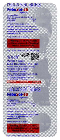 Febuxot 40 Tablet 10