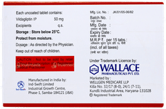 Vidalip 50mg Tablet 15