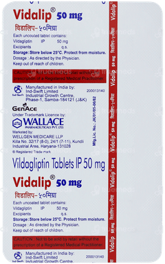 Vidalip 50mg Tablet 15