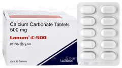 Lanum C 500 Tablet 10