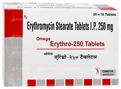 Omega Erythro 250 Tablet 10 Omega Erythro 250 Tablet 10