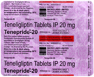 Tenepride 20 Tablet 30