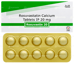 Rosuvastin 20 Tablet 10