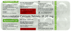 Rosuvastin 20 Tablet 10 Rosuvastin 20 Tablet 10