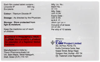Linzotic 600 Tablet 10