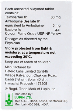 Telista Am 80 Tablet 15 Telista Am 80 Tablet 15