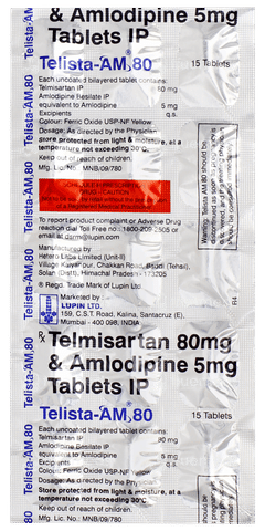 Telista Am 80 Tablet 15 Telista Am 80 Tablet 15