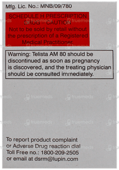 Telista Am 80 Tablet 15 Telista Am 80 Tablet 15