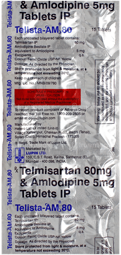 Telista Am 80 Tablet 15 Telista Am 80 Tablet 15