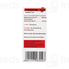Spasmonil Plus Tablet 10