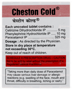 Cheston Cold Tablet 10