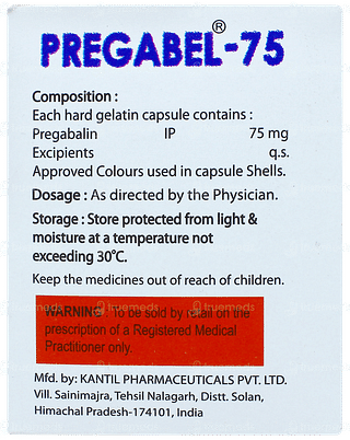 Pregabel 75 Capsule 10
