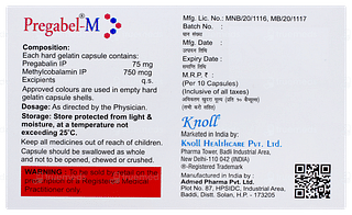 Pregabel M Capsule 10