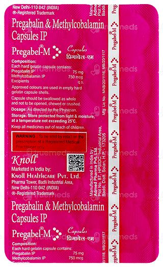 Pregabel M Capsule 10