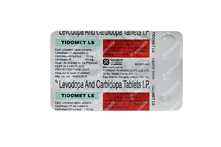 Tidomet Ls 100/10 MG Tablet 15