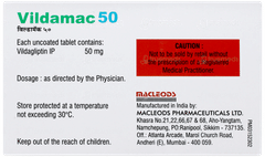Vildamac 50 Tablet 15 Vildamac 50 Tablet 15