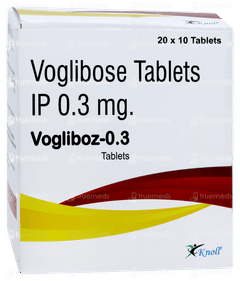 Vogliboz 0.3 Tablet 10 Vogliboz 0.3 Tablet 10