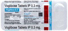 Vogliboz 0.3 Tablet 10 Vogliboz 0.3 Tablet 10