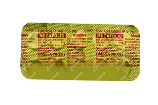 Megafolic 5 MG Tablet 10