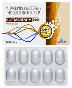 Gliptagreat M 500 Tablet 10