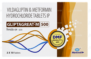 Gliptagreat M 500 Tablet 10