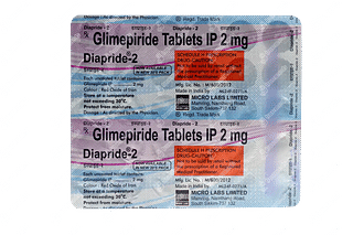 Diapride 2 MG Tablet 30