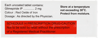 Diapride 2 Tablet 30