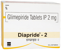Diapride 2 Tablet 30