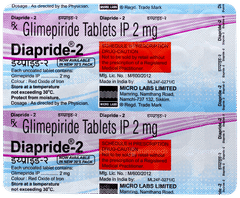 Diapride 2 Tablet 30