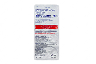 Singulair 10 MG Tablet 7