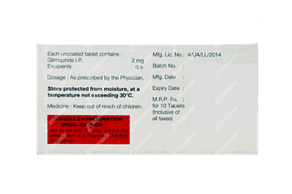 Ab Glymprd 2 MG Tablet 10