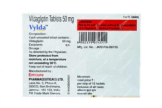 Vylda 50 MG Tablet 15