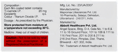 Abtorsmed 20 Tablet 10 Abtorsmed 20 Tablet 10