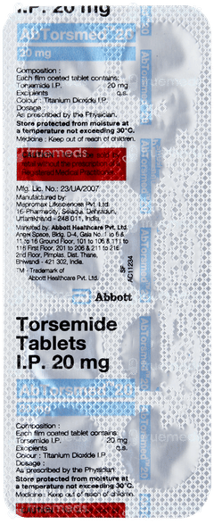 Abtorsmed 20 Tablet 10 Abtorsmed 20 Tablet 10