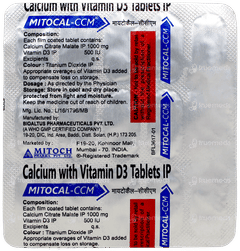Mitocal Ccm Tablet 15