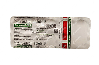 Carvenol 3.125 MG Tablet 10