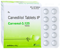 Carvenol 3.125 Tablet 10