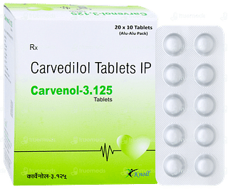 Carvenol 3.125 Tablet 10