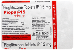 Piopar 15 Tablet 15 Piopar 15 Tablet 15