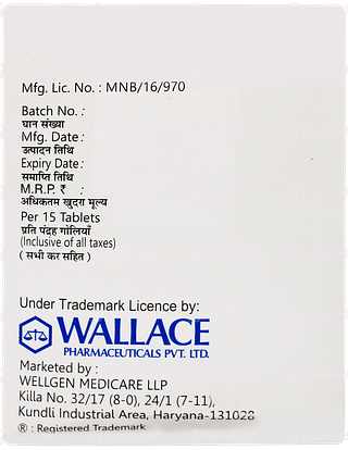 Vidalip Met 50mg/1000mg Tablet 15