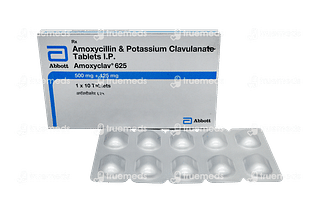 Amoxyclav 625 MG Tablet 10