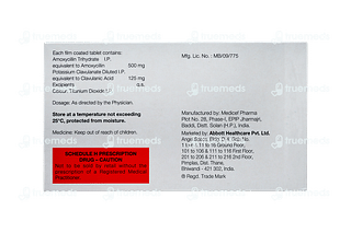 Amoxyclav 625 MG Tablet 10