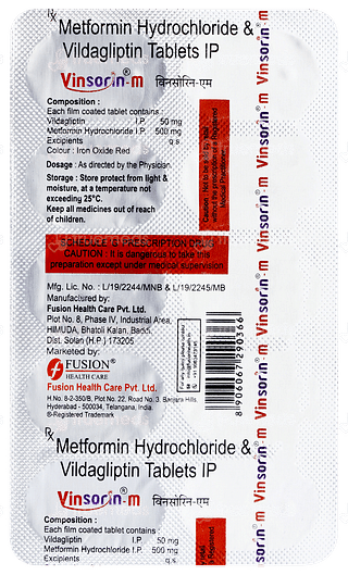 Vinsorin M Tablet 10