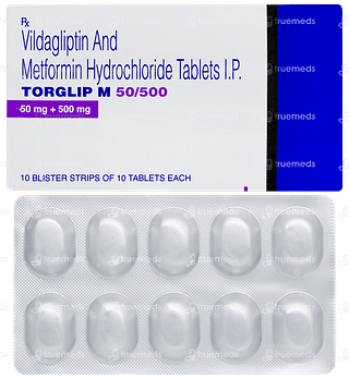 Torglip M 50/500 Tablet 10