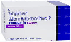 Torglip M 50/500 Tablet 10 Torglip M 50/500 Tablet 10