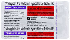 Torglip M 50/500 Tablet 10 Torglip M 50/500 Tablet 10